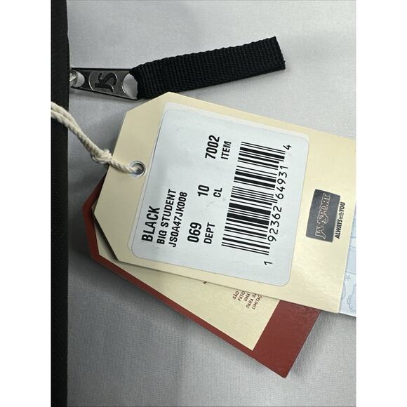 JanSport 17.5" Big Student Backpack - Black - Picture 7 of 7